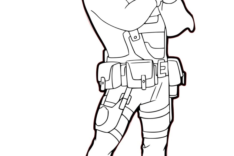 27 Fortnite Coloring Pages Battle Royale Printable PDF Print Color Craft
