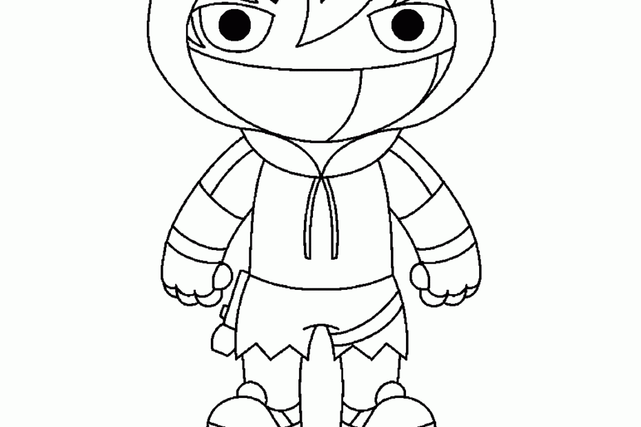 Fortnite Coloring Pages Battle Royale Printable PDF Print Color Craft