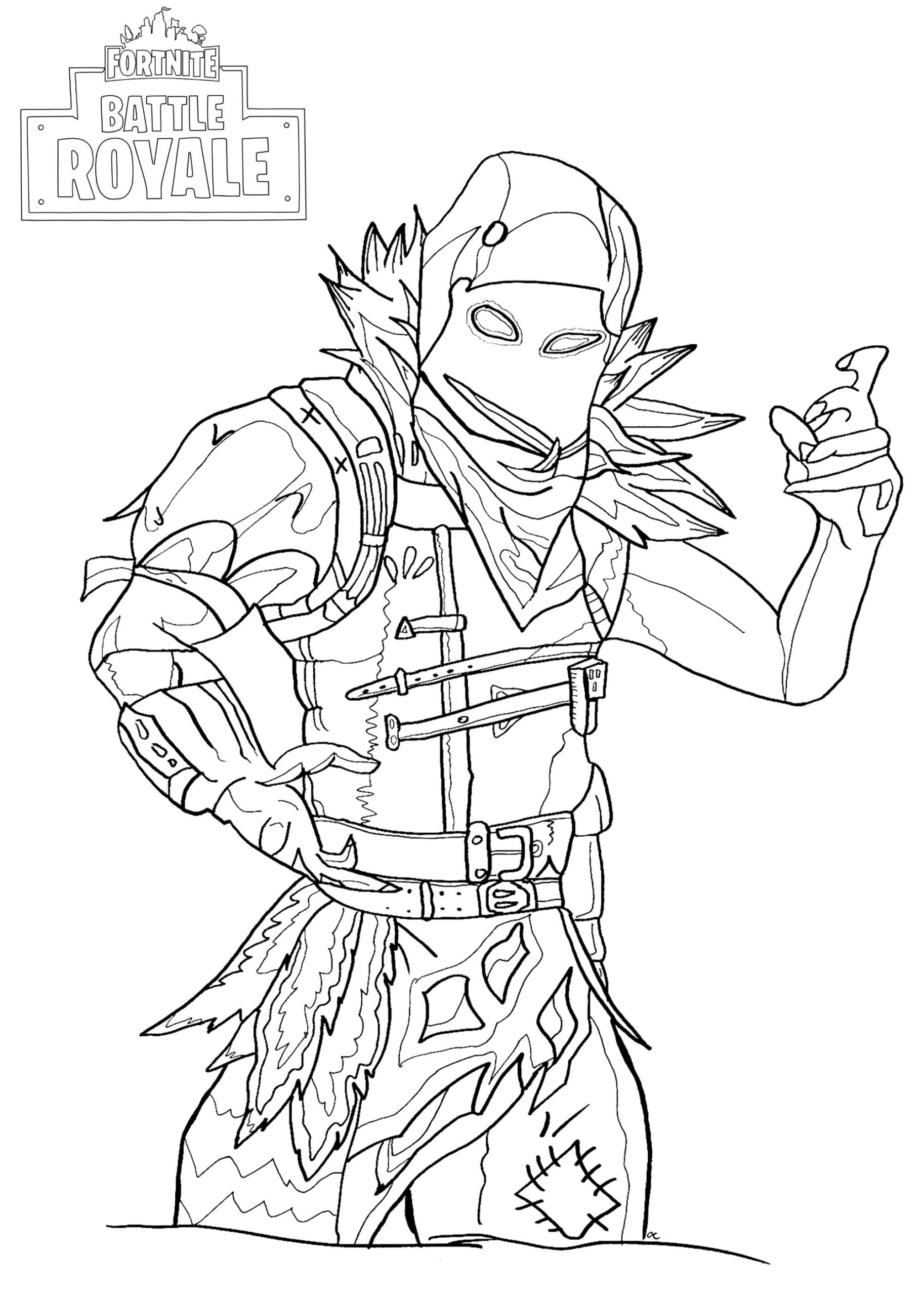 fortnite coloring free printable