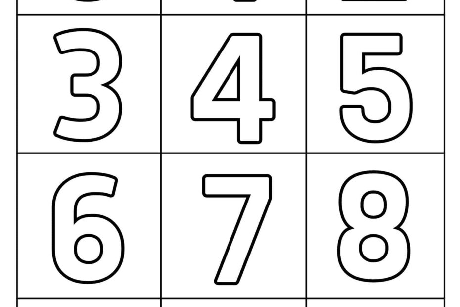 0 10 Printable Numbers Free Templates In All Sizes