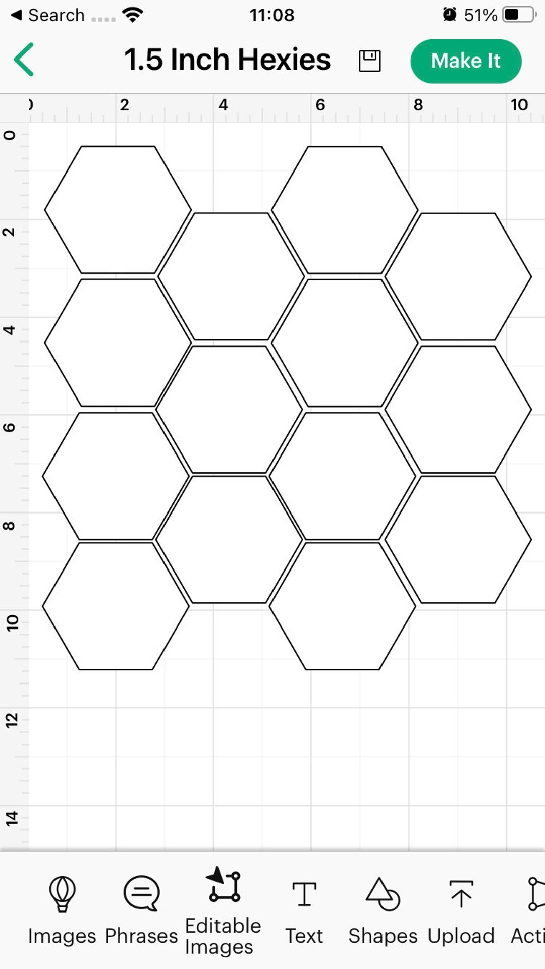 hexagon template printable