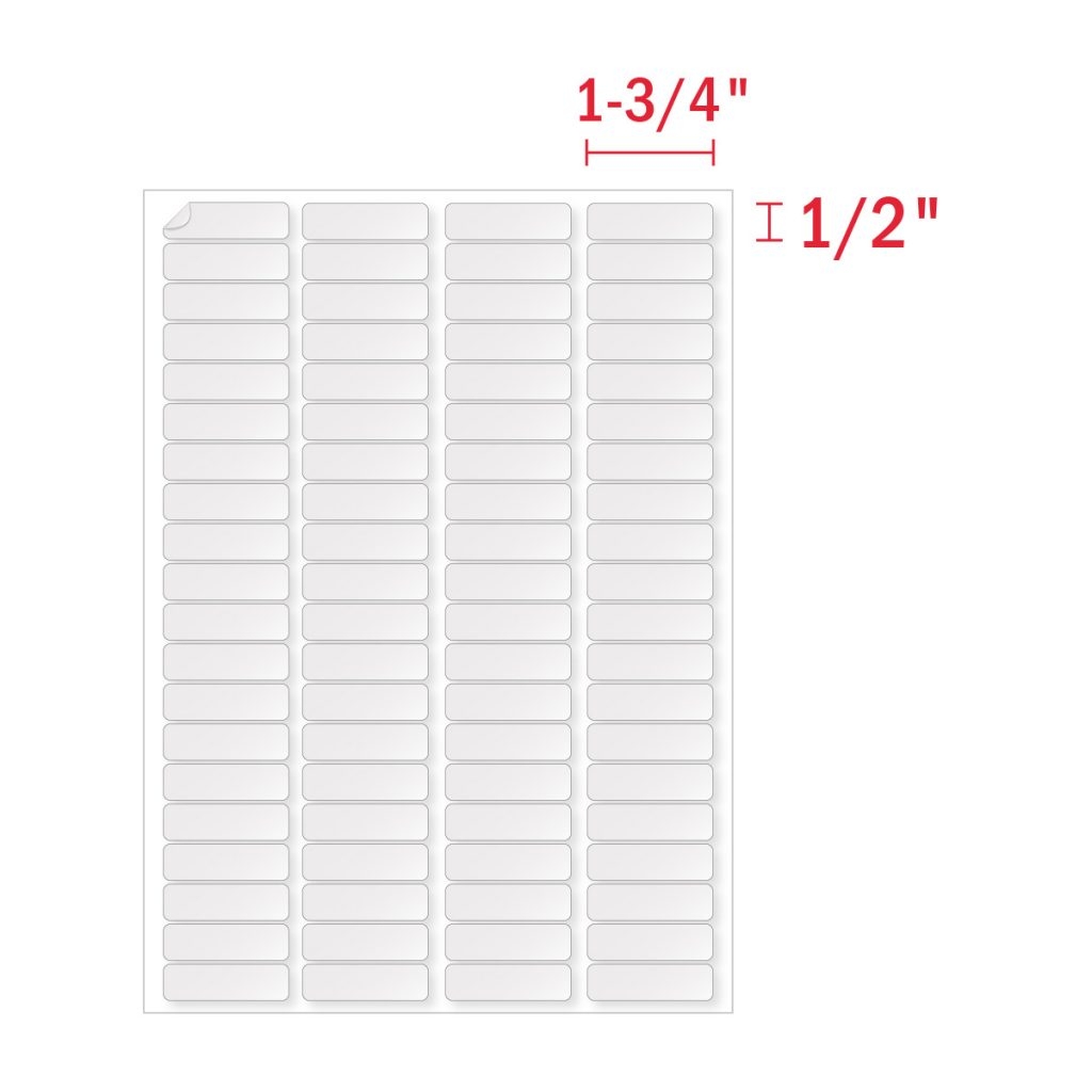 address label template printable