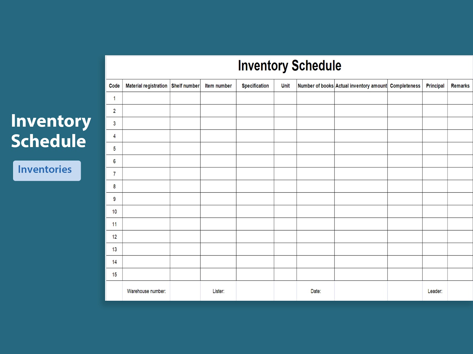 10 Quick Inventory Spreadsheet Template Excel WPS Office Academy