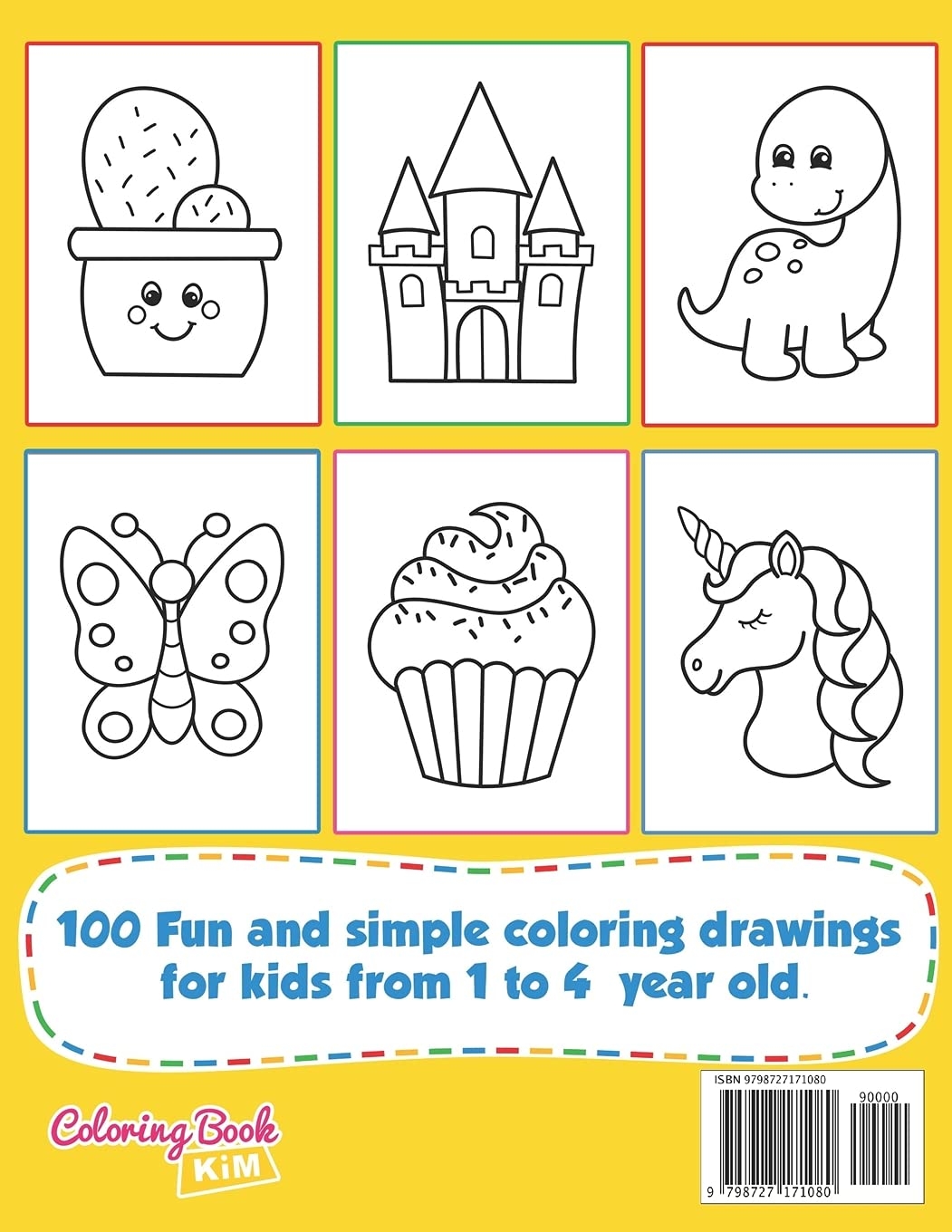 100 Easy And Fun Coloring Pages For Kids Toddler Indonesia Ubuy