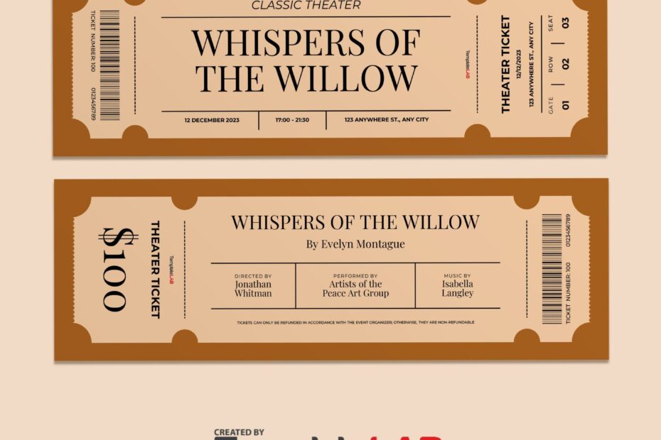 12 FREE Event Ticket Templates Word PowerPoint PSD