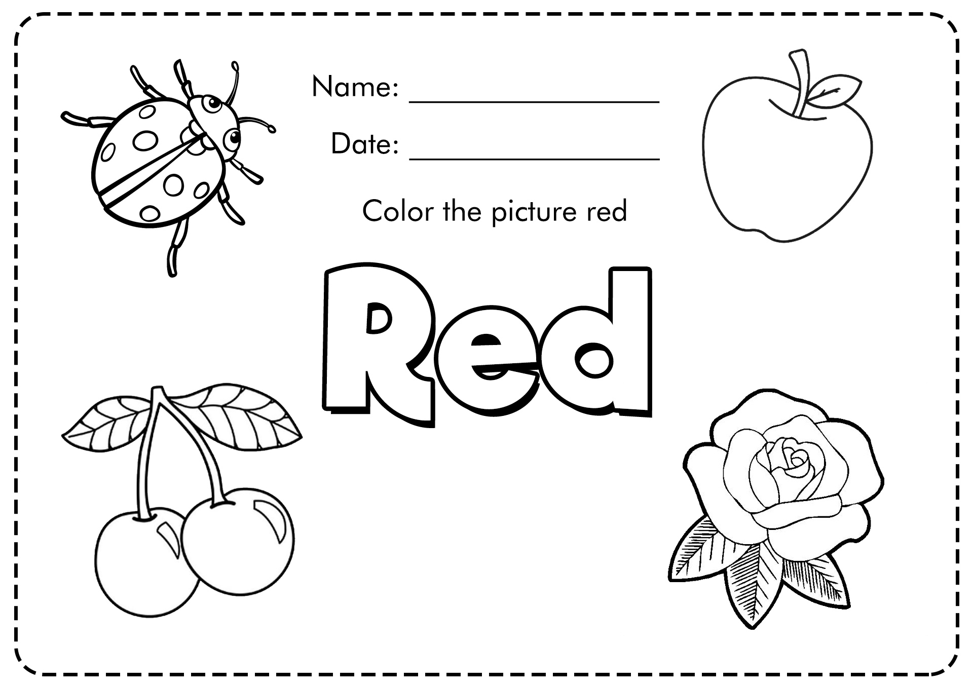 13 English Colors Worksheet Free PDF At Worksheeto