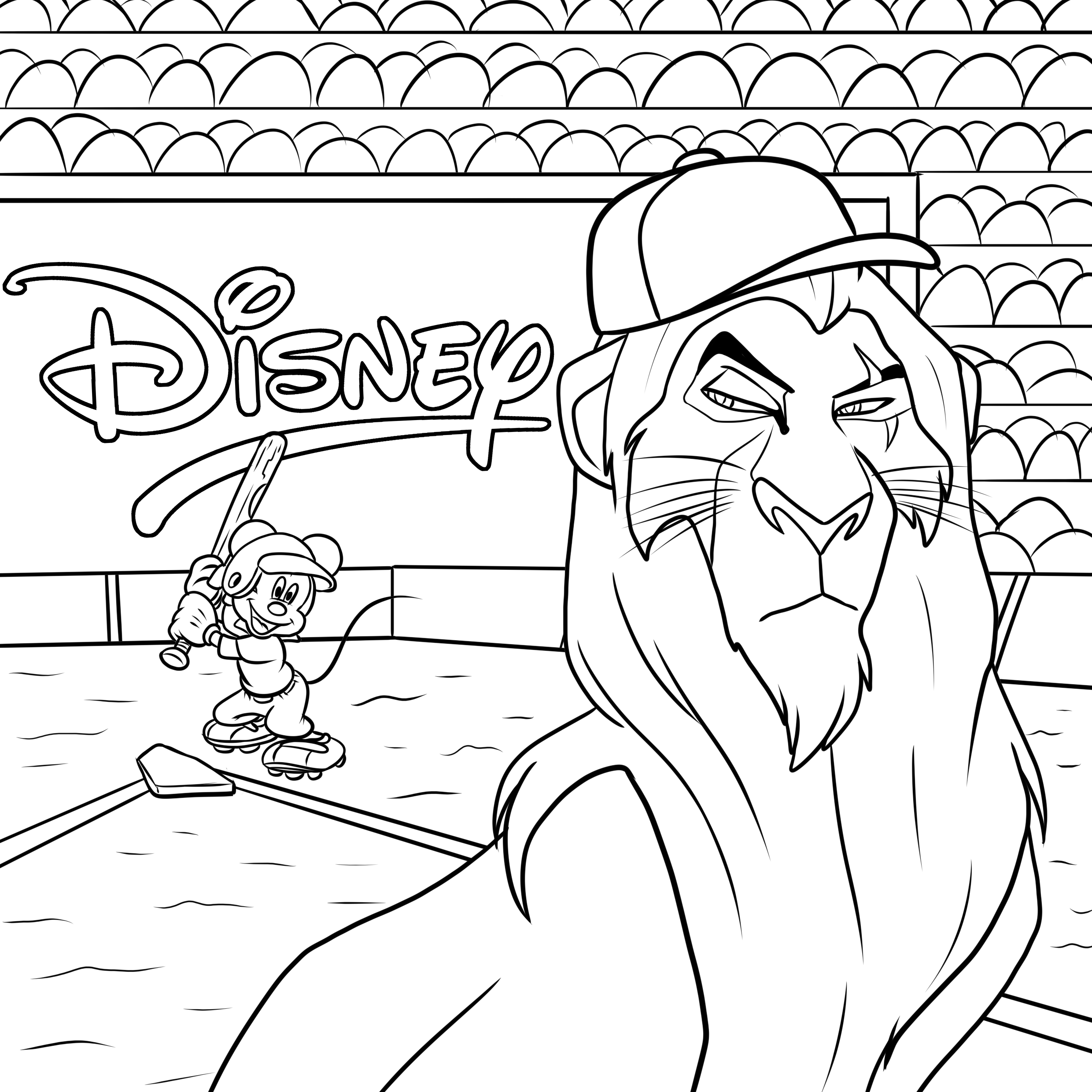 disney coloring templates