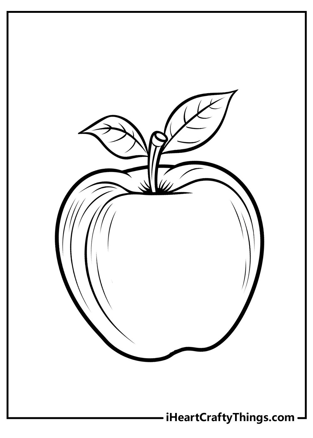 15 Apple Coloring Pages 100 Free Printables 