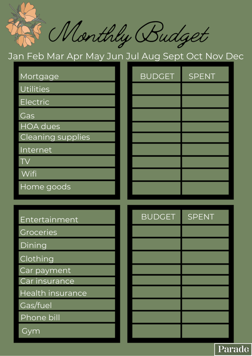 low income budget beginner printable budget worksheet