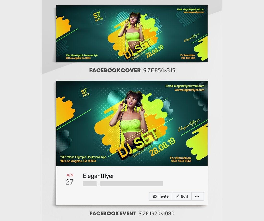 15 Free Facebook Event Cover Templates For Nightclubs And Parties Design Shack