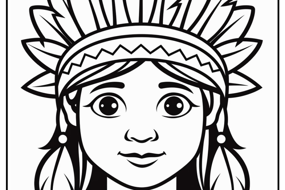 15 Native American Coloring Pages 100 Free Printables