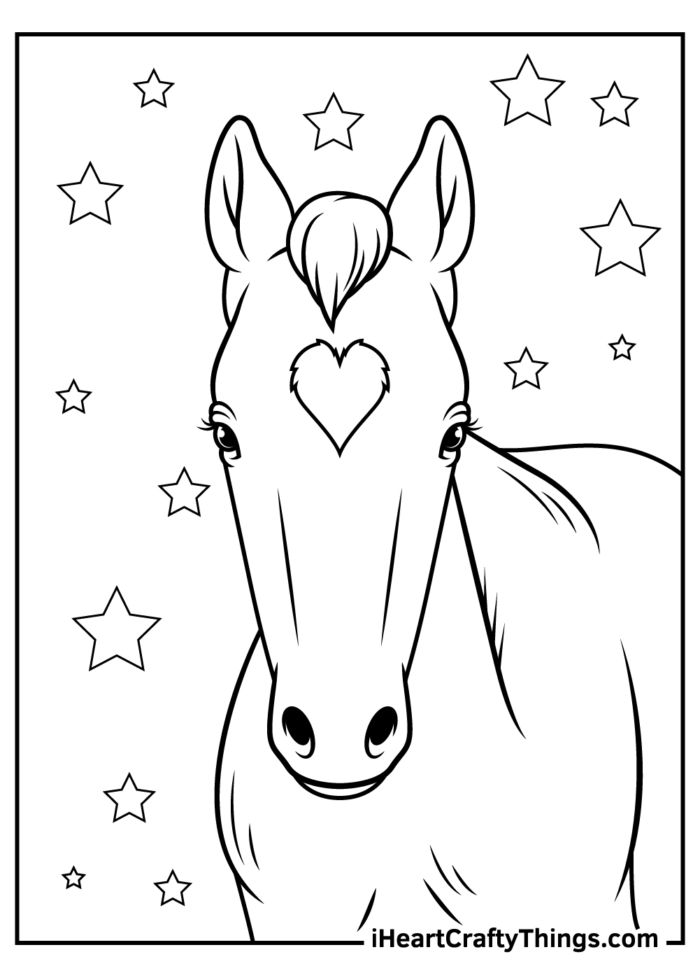 15 Realistic Horse Coloring Pages Updated 2025 