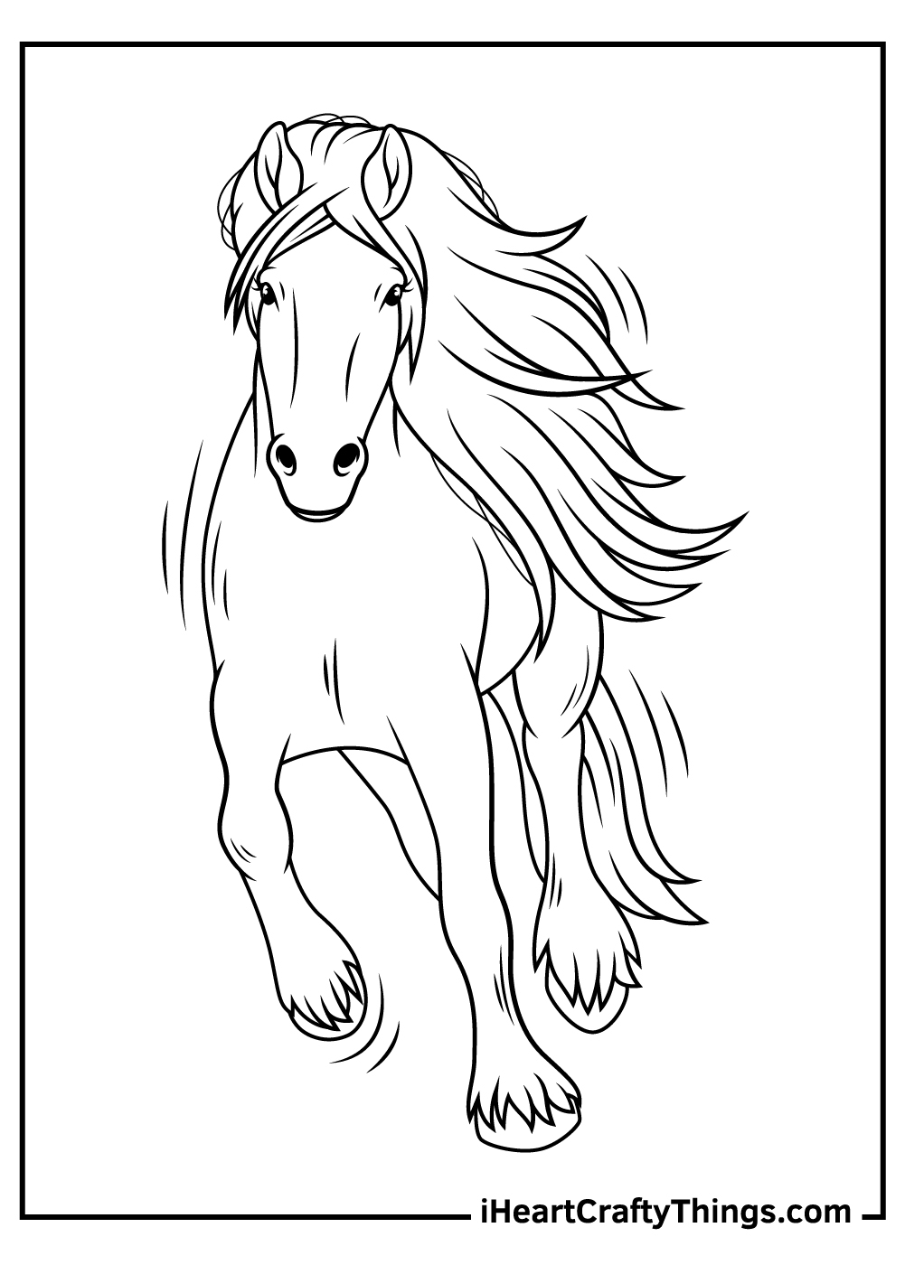 15 Realistic Horse Coloring Pages Updated 2025 