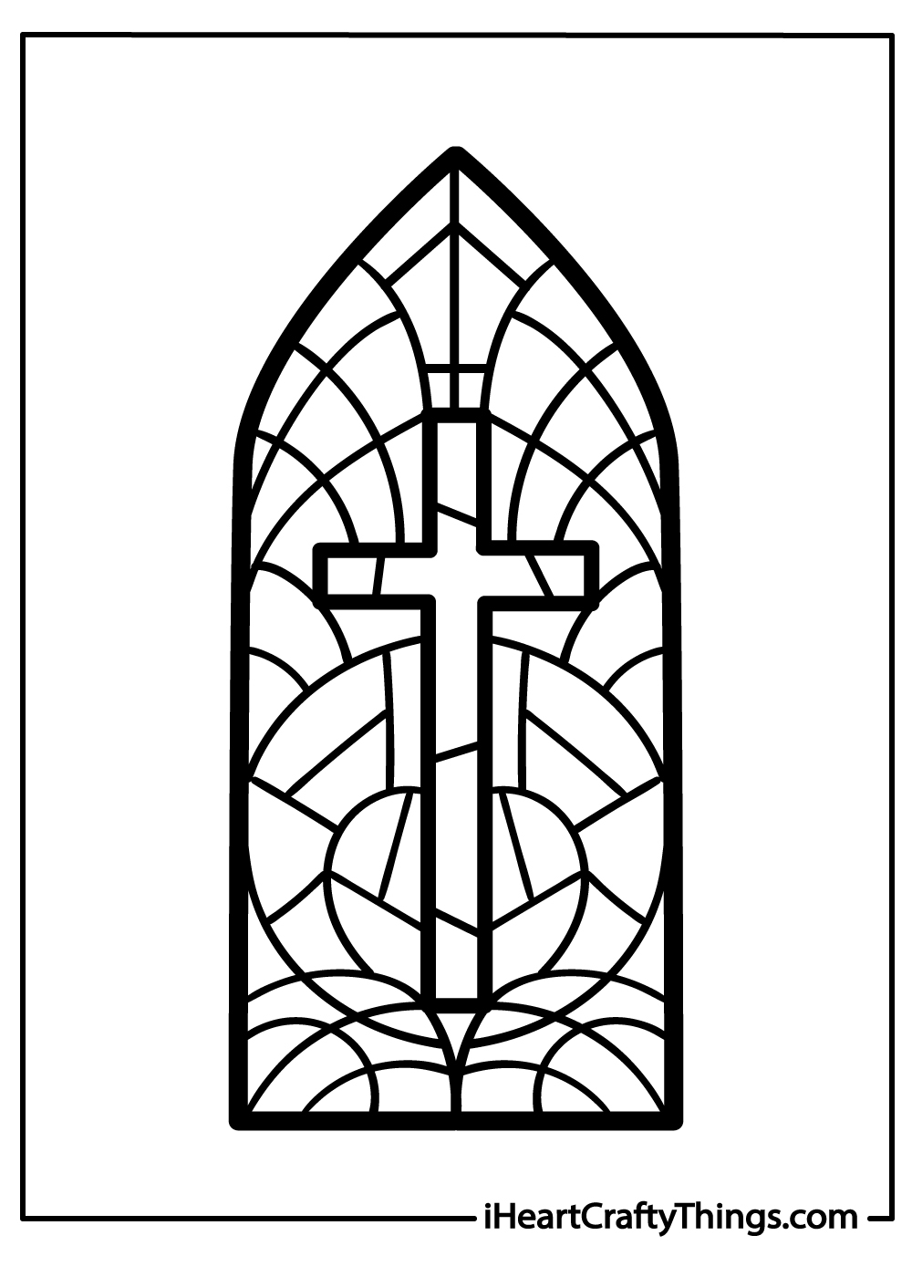 15 Stained Glass Pages 100 Free Printables 