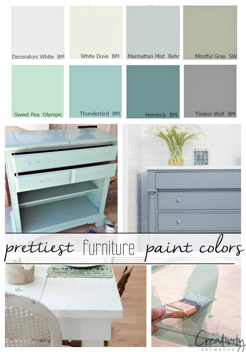 16 Of The Best Paint Colors For Painting Furniture
