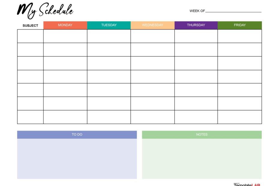 19 Free Weekly Calendar Templates Word Excel PDF