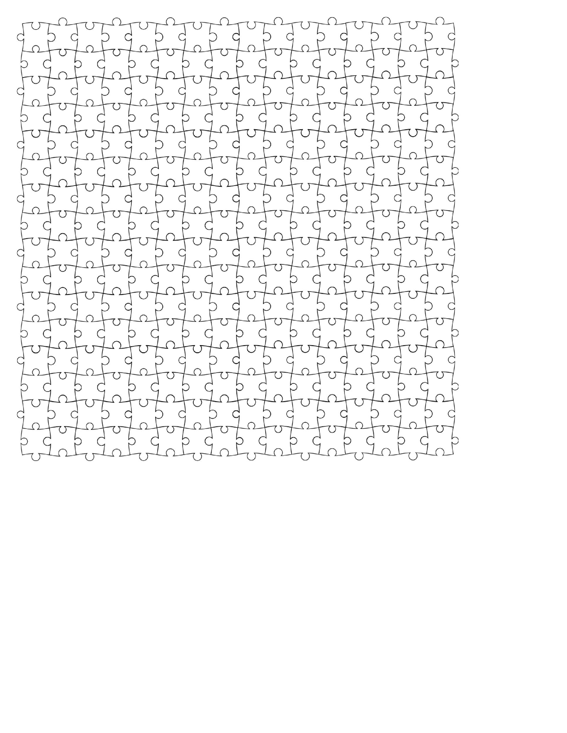 printable puzzle template 8.5 x 11