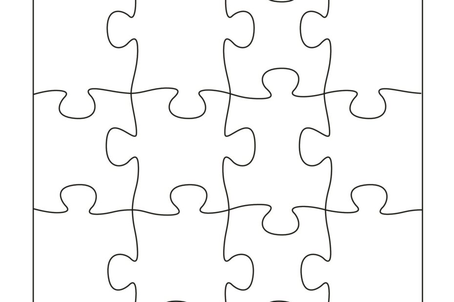 19 Printable Puzzle Piece Templates TemplateLab