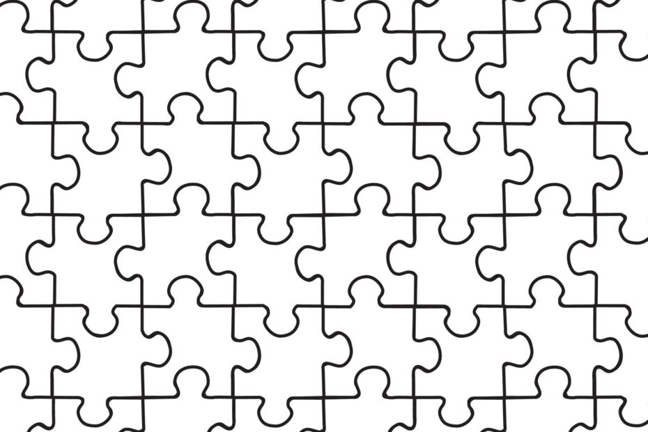 19 Printable Puzzle Piece Templates TemplateLab