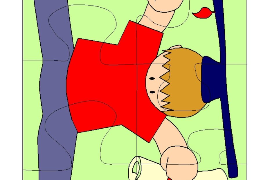19 Printable Puzzle Piece Templates TemplateLab Worksheets Library