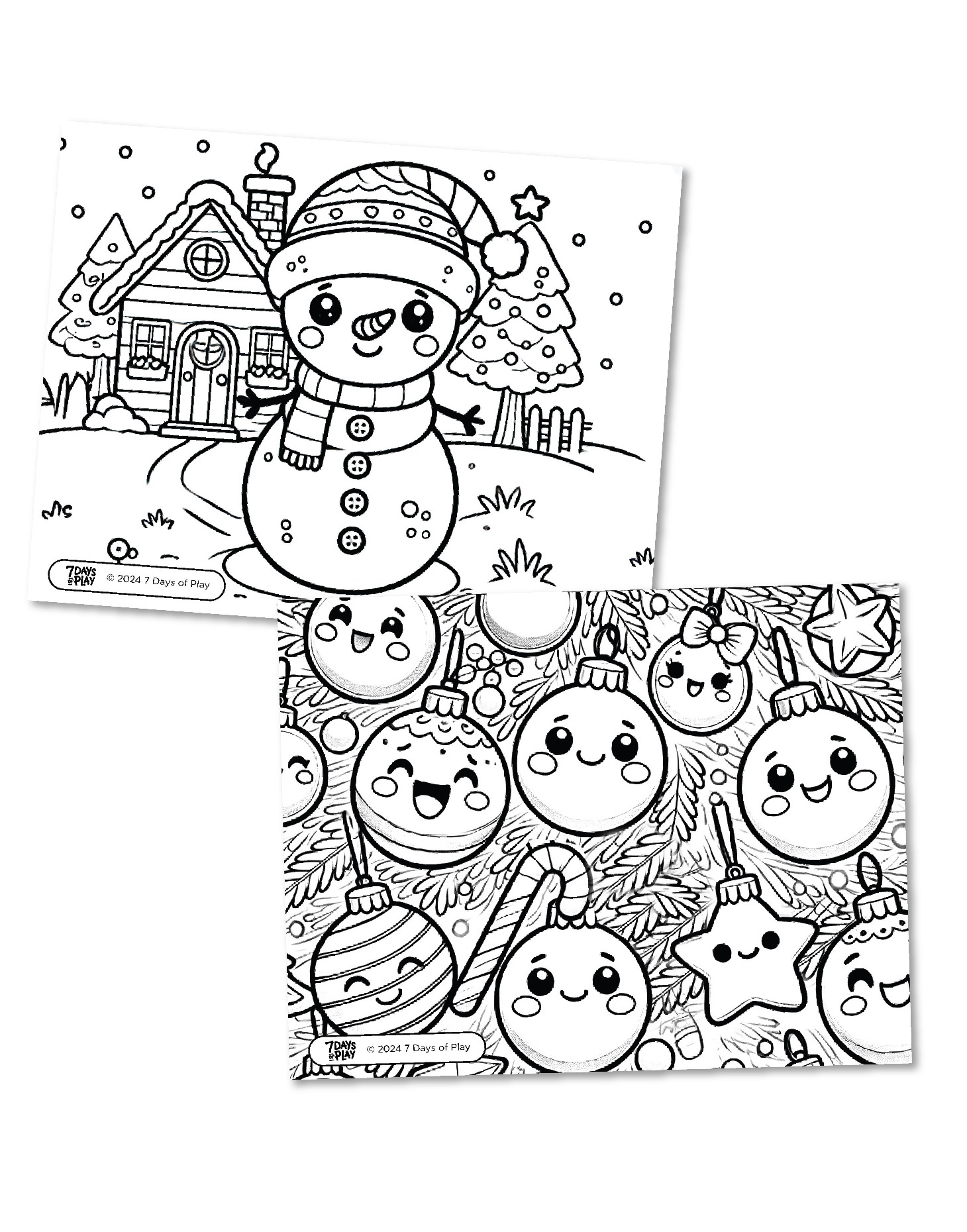 christmas coloring pages printable