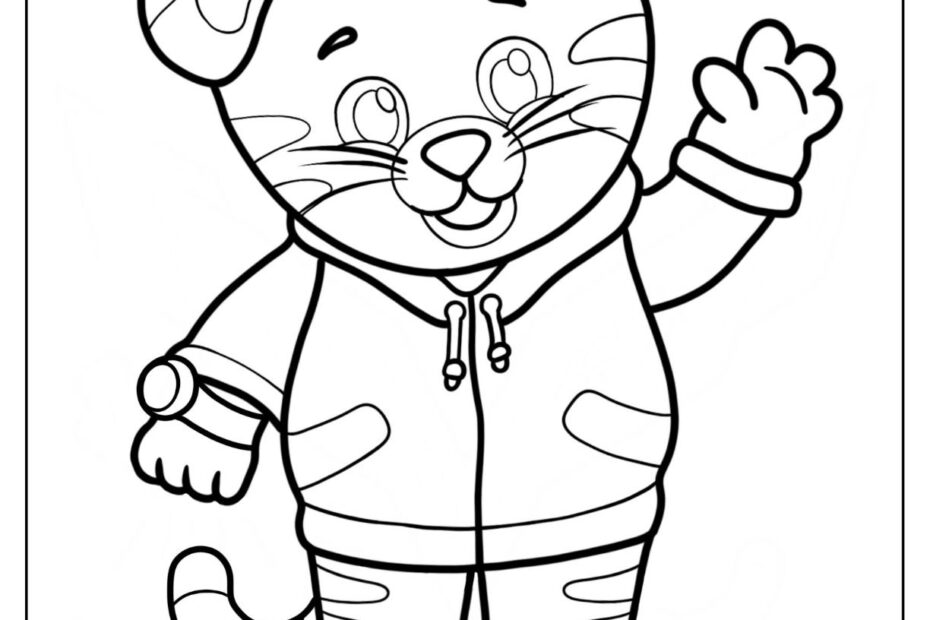 20 Daniel Tiger Coloring Pages Free PDF Printables