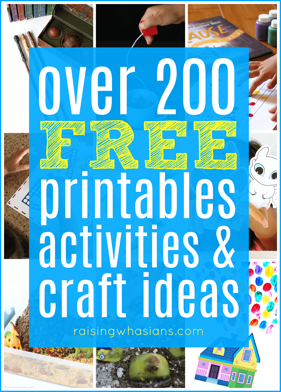 kids crafts printables