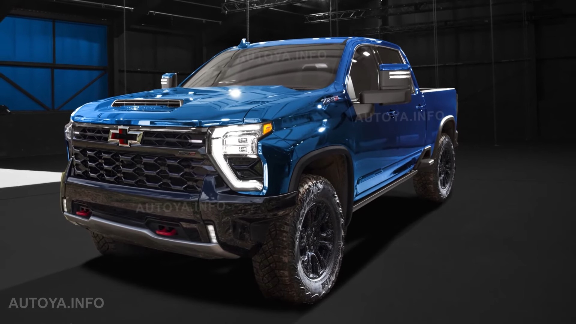 2024 Chevy Silverado HD ZR2 Gets A Digital Premiere Complete With Ritzy Colors Autoevolution