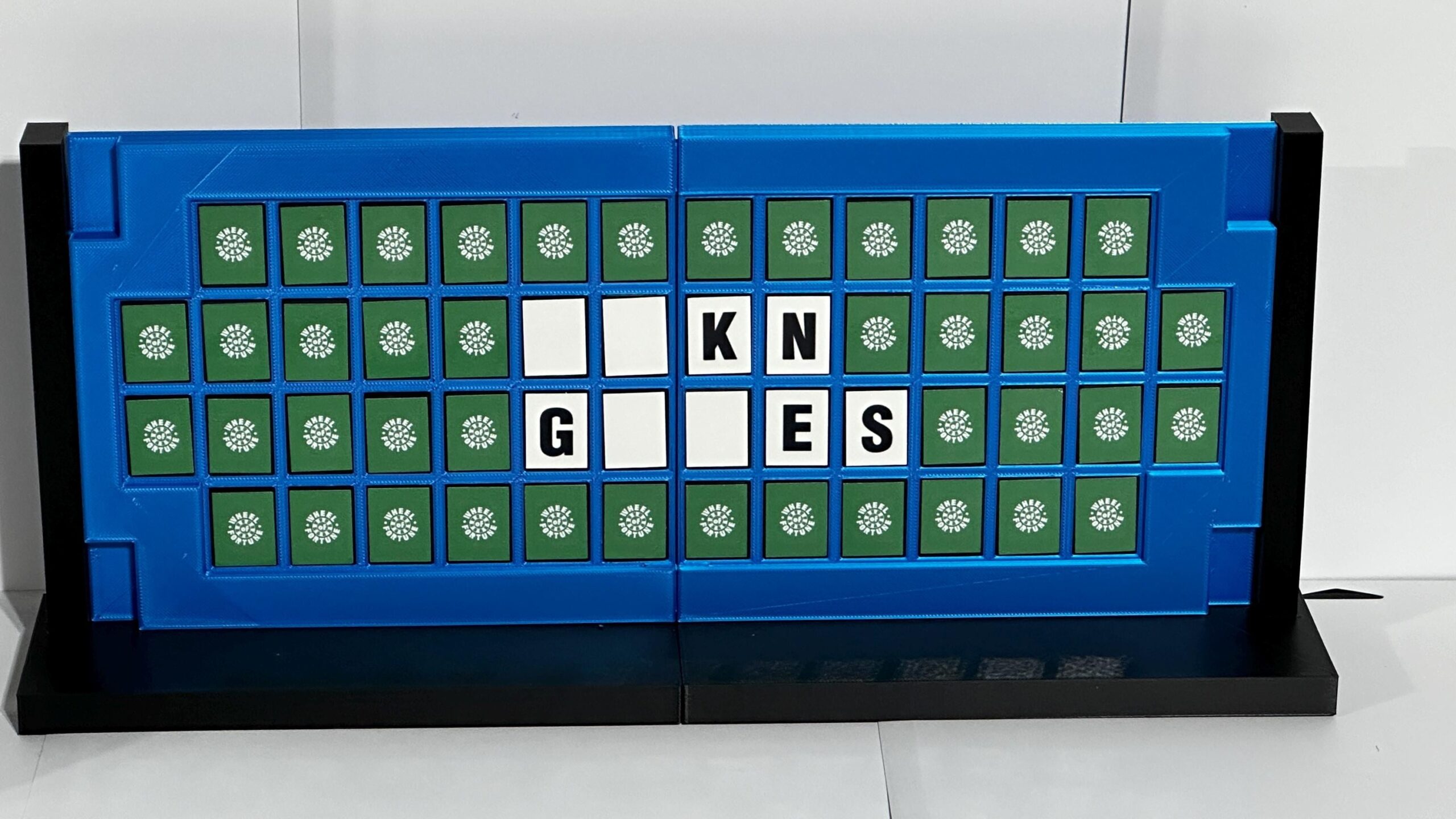 2024 Pat Sajak s Final Wheel Of Fortune Puzzle Board Miniature 