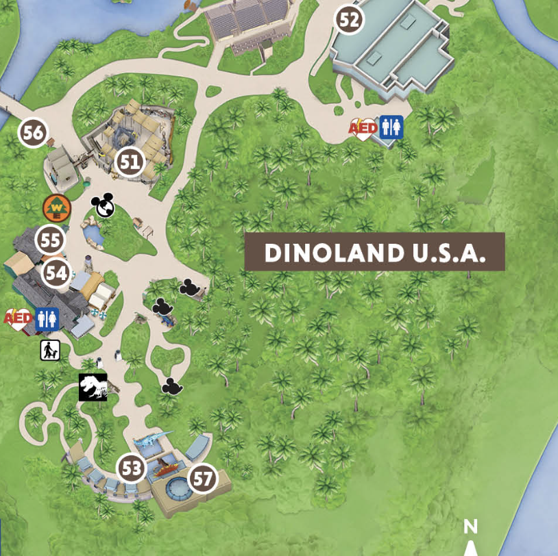 printable map of animal kingdom