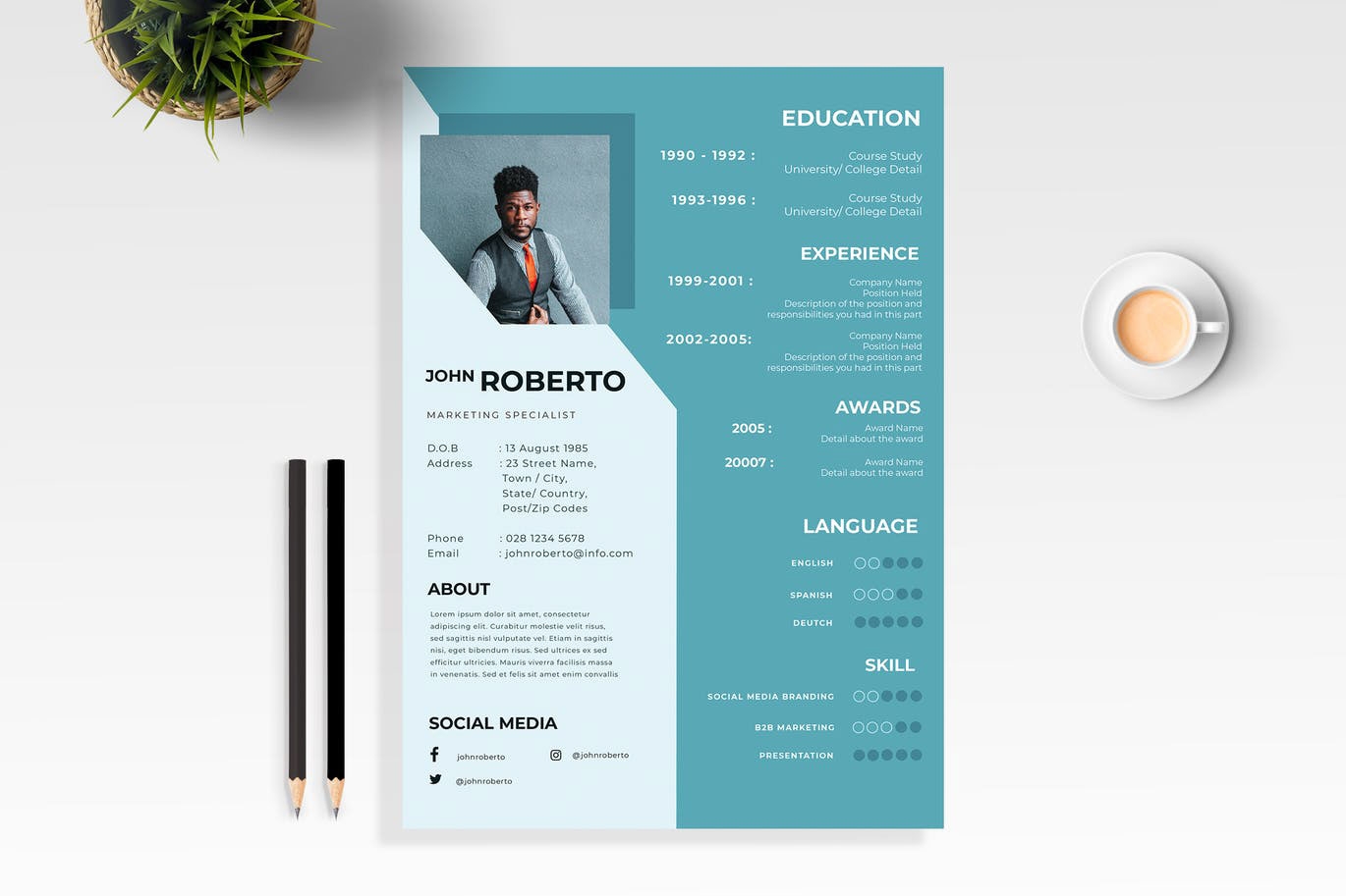 2025 Best Colorful Resume Resume Template Free Download ResumeKraft