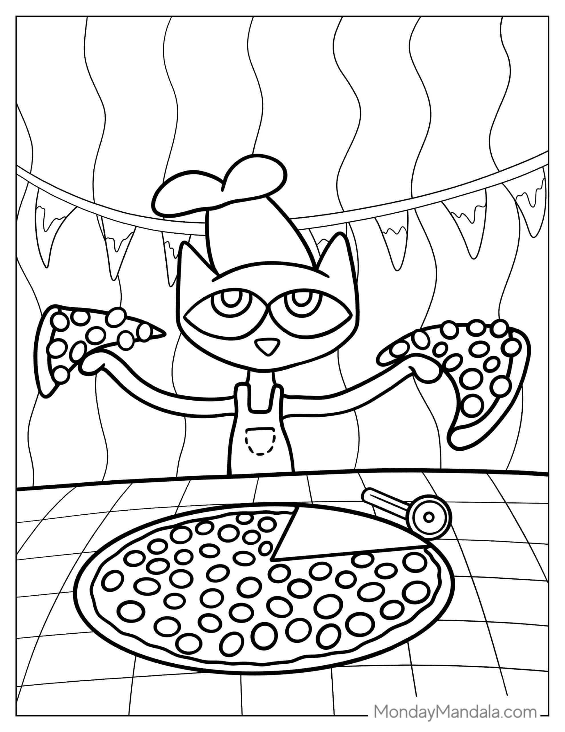 pete the cat printables
