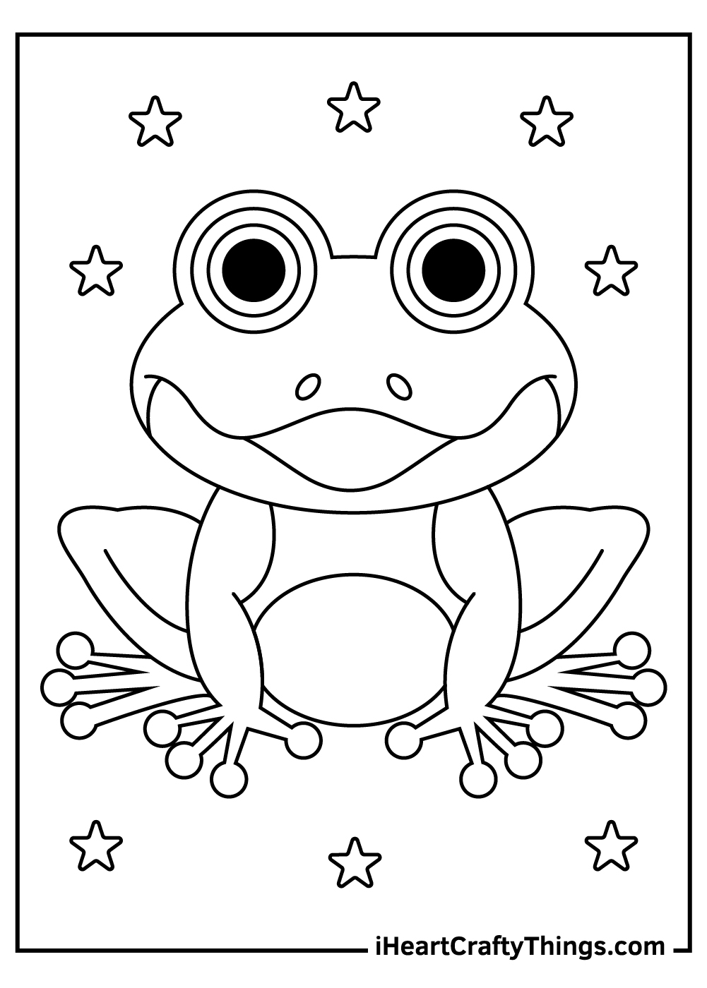 frog printable