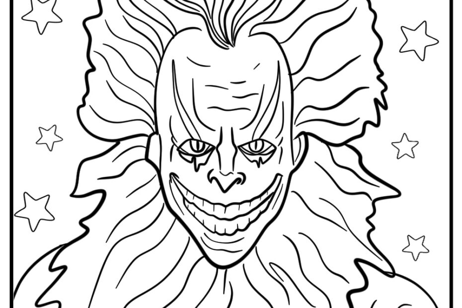 25 New Horror Coloring Pages 100 Free To Print