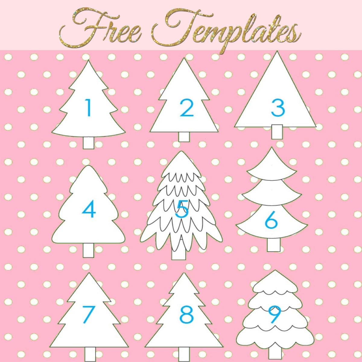 free printable christmas tree