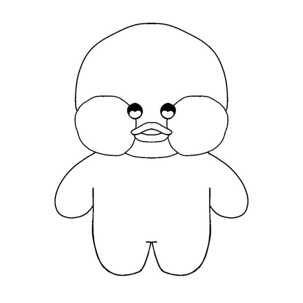 27 Paper Duck Coloring Pages For Kids Free Printables