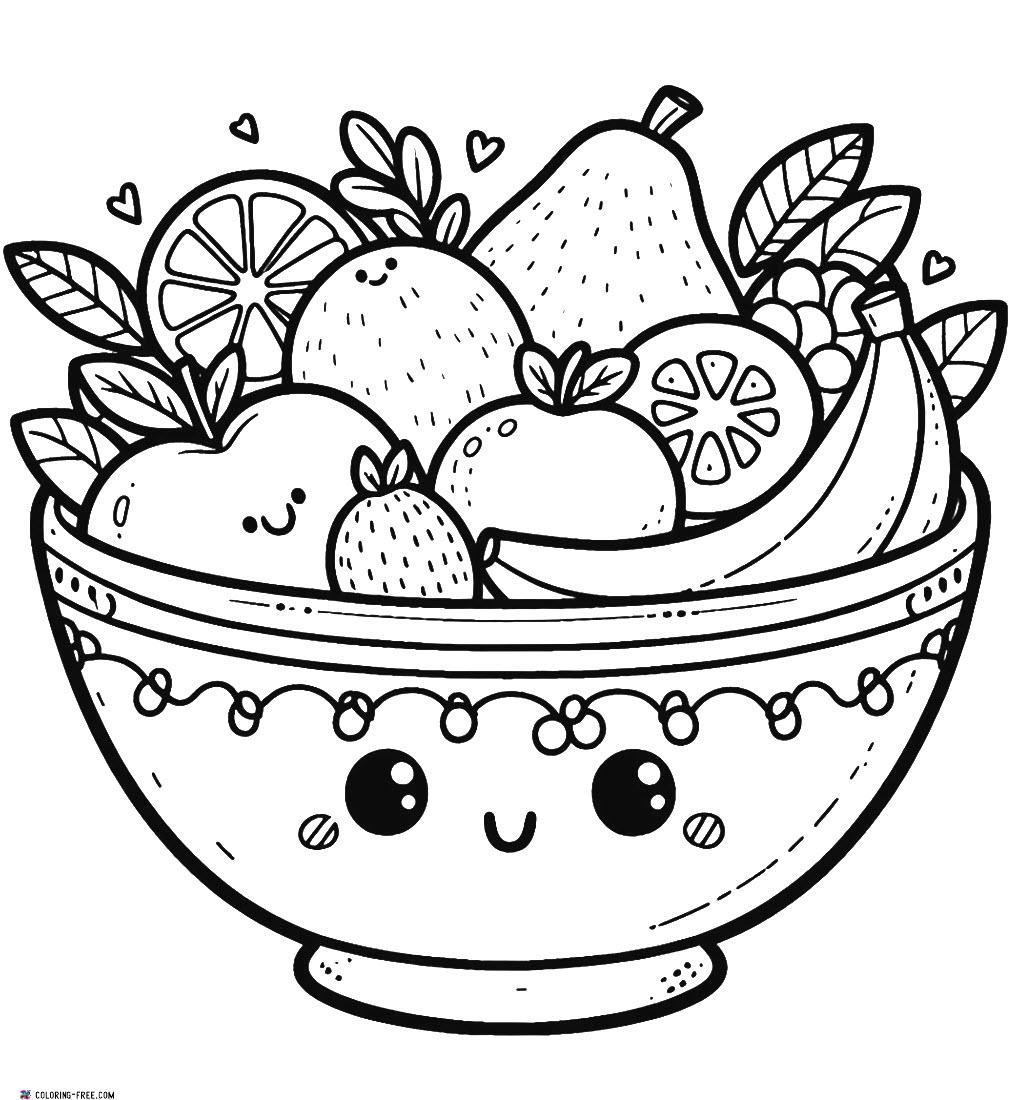 2720 Page Bowl Of Fruit It Is Bursting With Vibrant Colors 