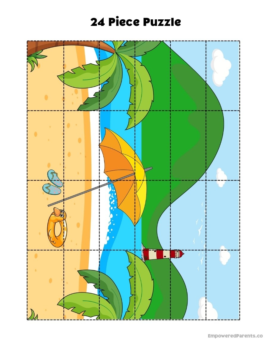 28 Printable Puzzles For Toddlers And Preschoolers PDF 
