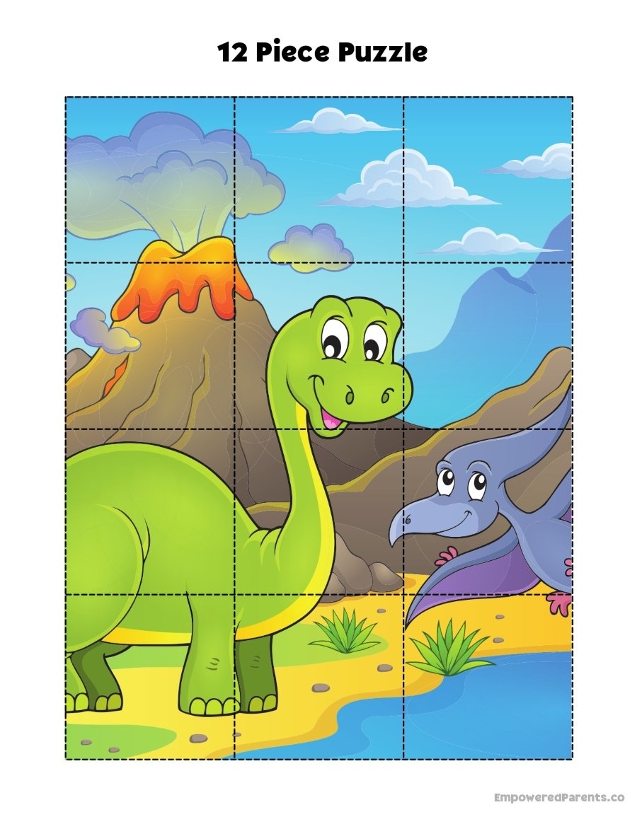30 piece puzzle template pdf full page