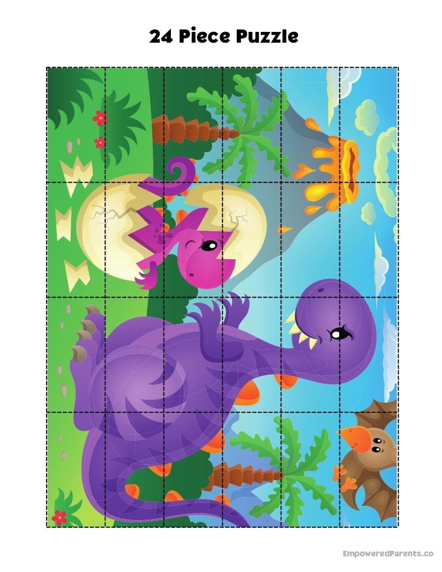 28 Printable Puzzles For Toddlers And Preschoolers PDF 