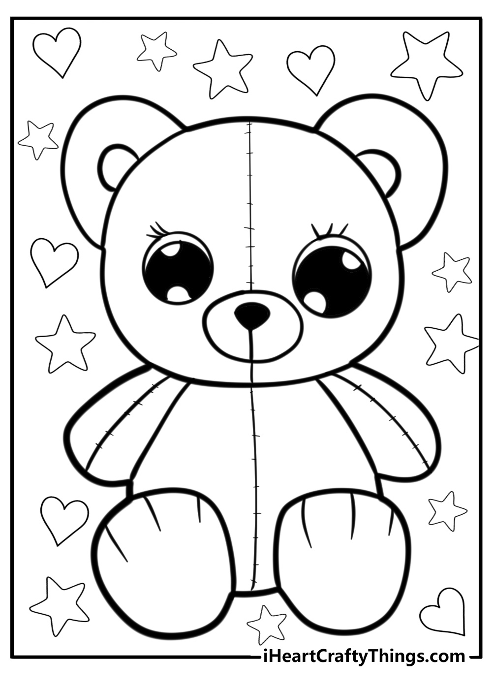 bears for coloring