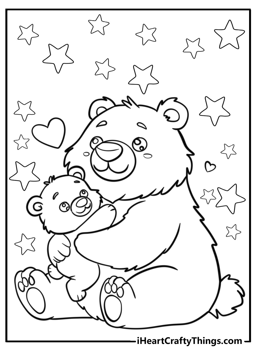 30 Bear Coloring Pages 100 Free Printable 