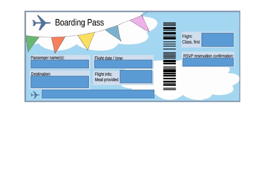 30 Editable Plane Ticket Templates Word PDF TemplateArchive