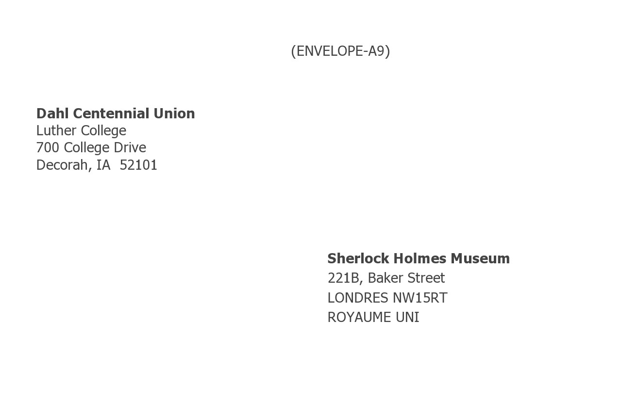 36 Printable Envelope Address Templates Word TemplateLab