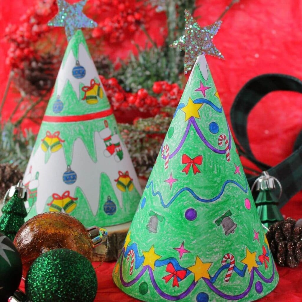 printable christmas tree template free