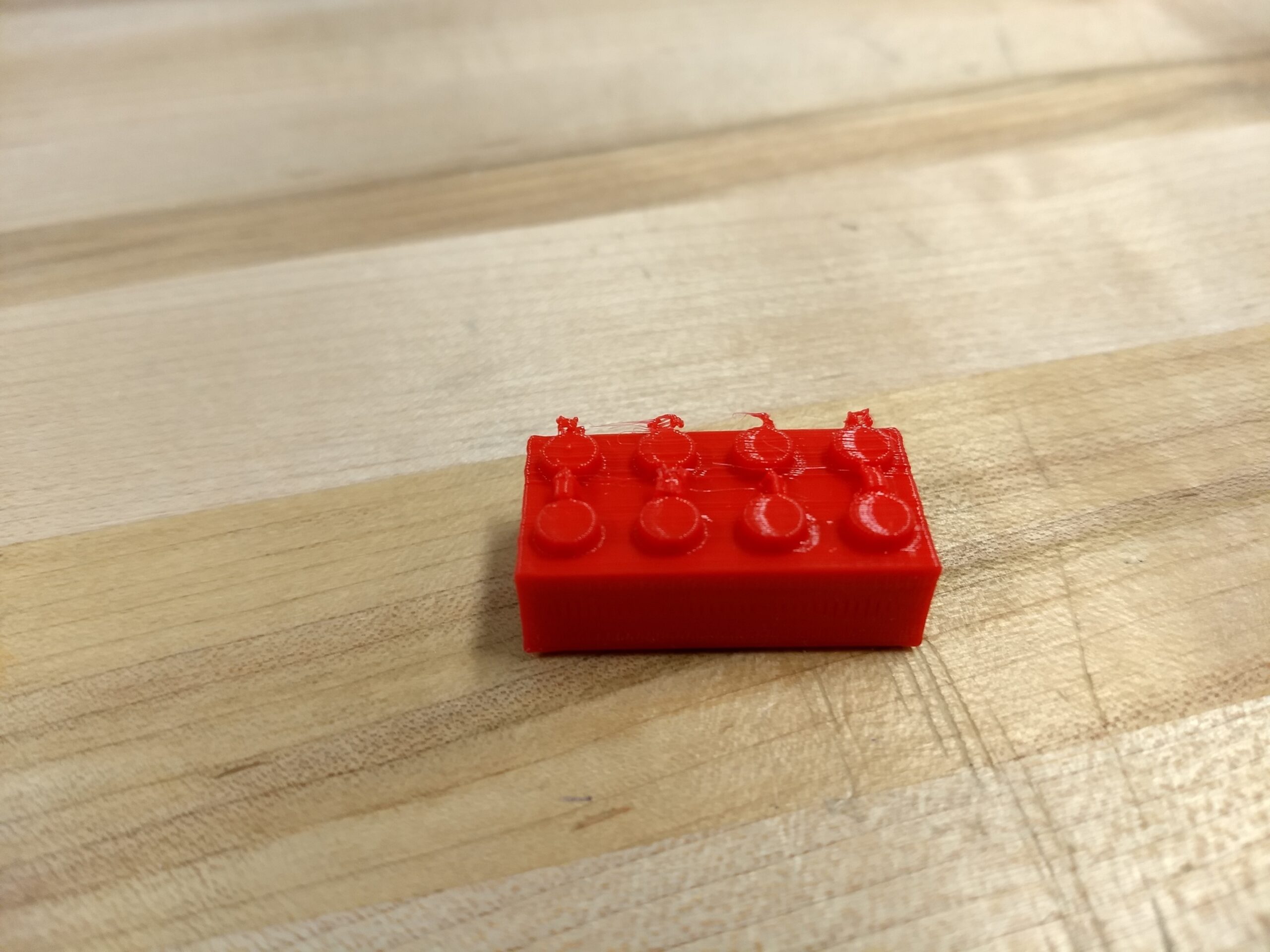 3D Printed 2 By 4 Lego Brick By Odragon Pinshape