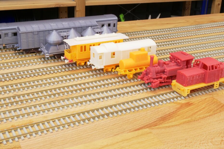3D Printed Railway Models Part II Trains And Buildings Original Prusa 3D Printers