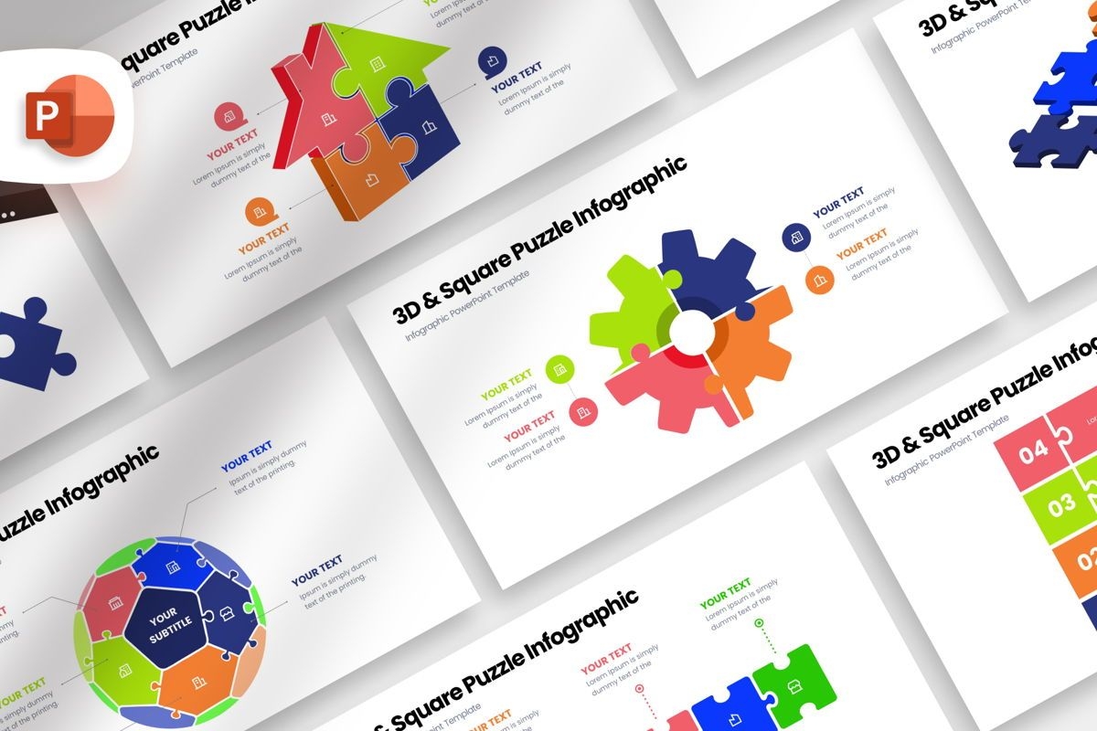 3d Puzzle PowerPoint Templates And Google Slides Themes 