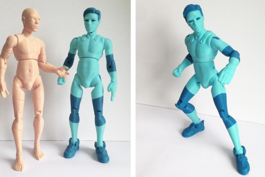 3DKitbash Unveils First Printed Models Of NiQ The Easily 3D Printable Alien Action Figure 3DPrint The Voice Of 3D Printing Additive Manufacturing