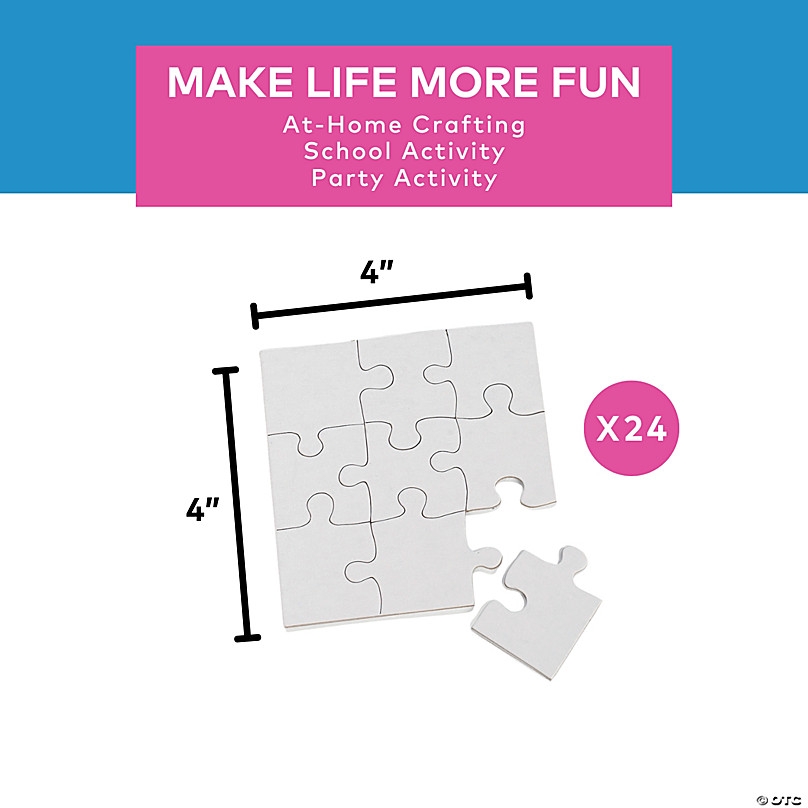 4 puzzle class activity template